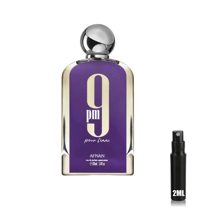 9pm pour Femme - Afnan - Decant Samples - Image 3